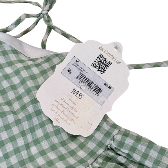 Altar'd State Remi Gingham Mini Dress - Picture 2 of 5